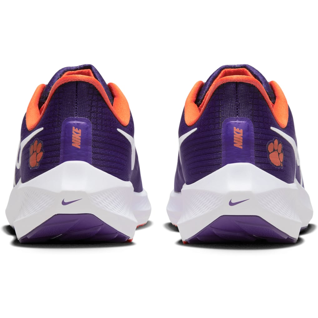 Unisex Nike Purple Clemson Tigers Zoom Pegasus 39 Running Shoe display picture 1