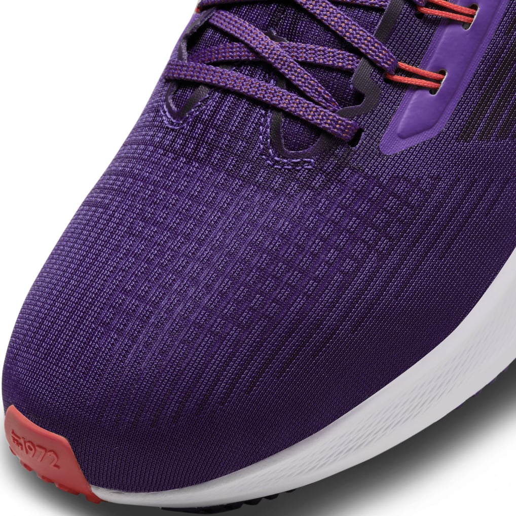 Unisex Nike Purple Clemson Tigers Zoom Pegasus 39 Running Shoe display picture 2
