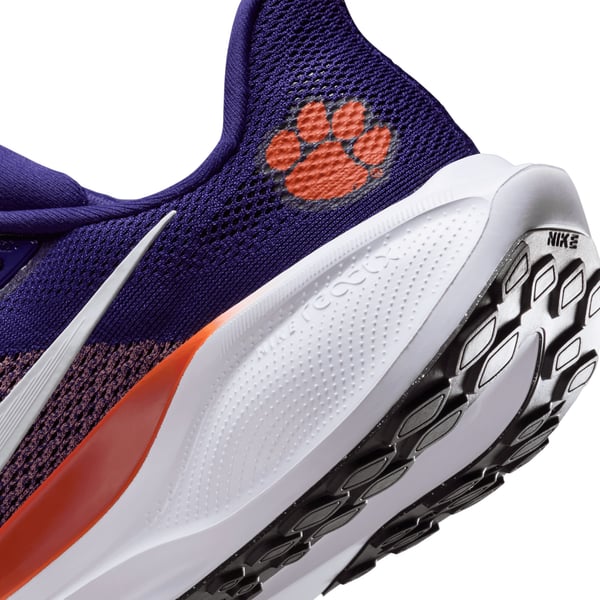 Unisex Nike Purple Clemson Tigers Zoom Pegasus 41 Running Shoes display picture 1
