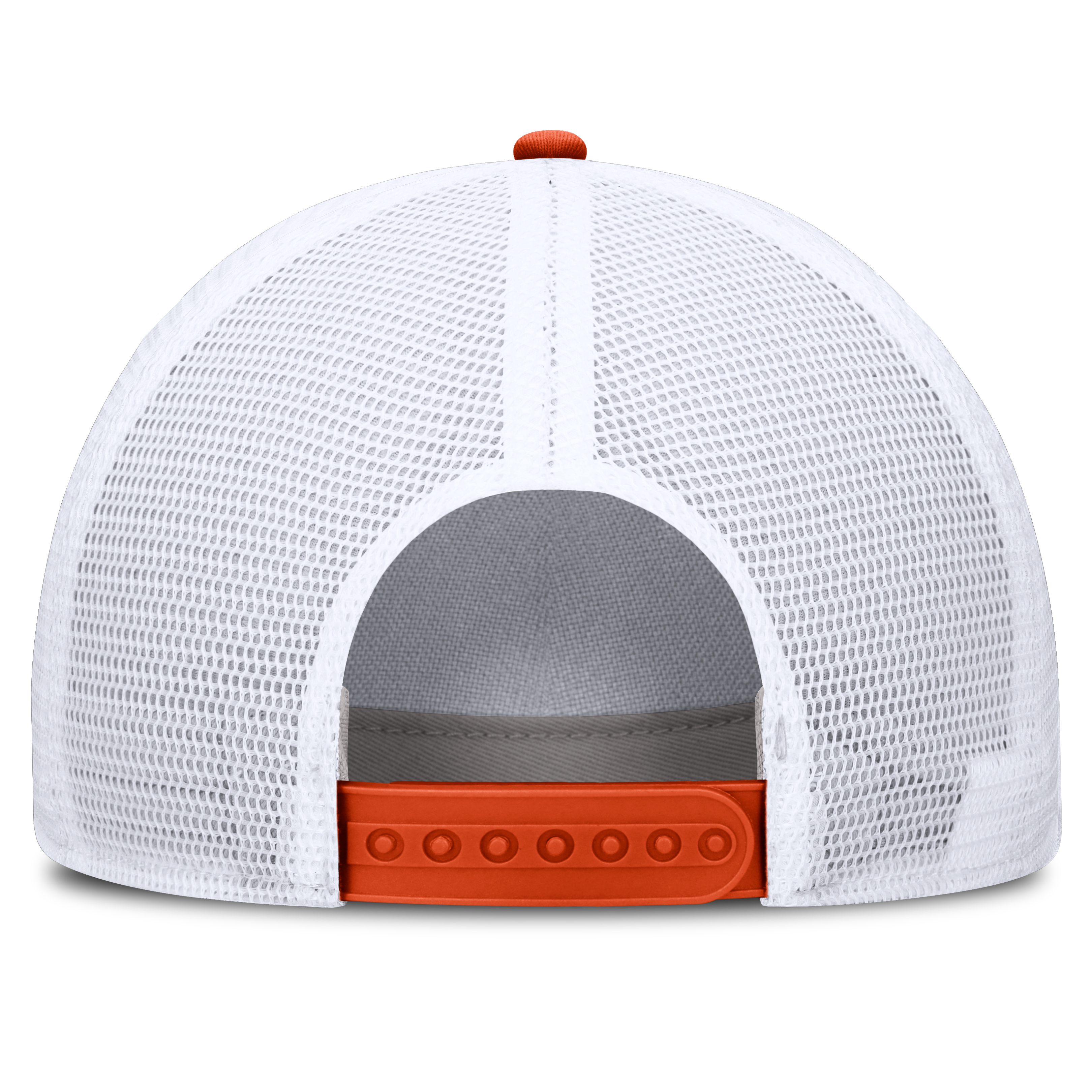 Unisex Nike White Clemson Tigers Mascot Rope Trucker Adjustable Hat