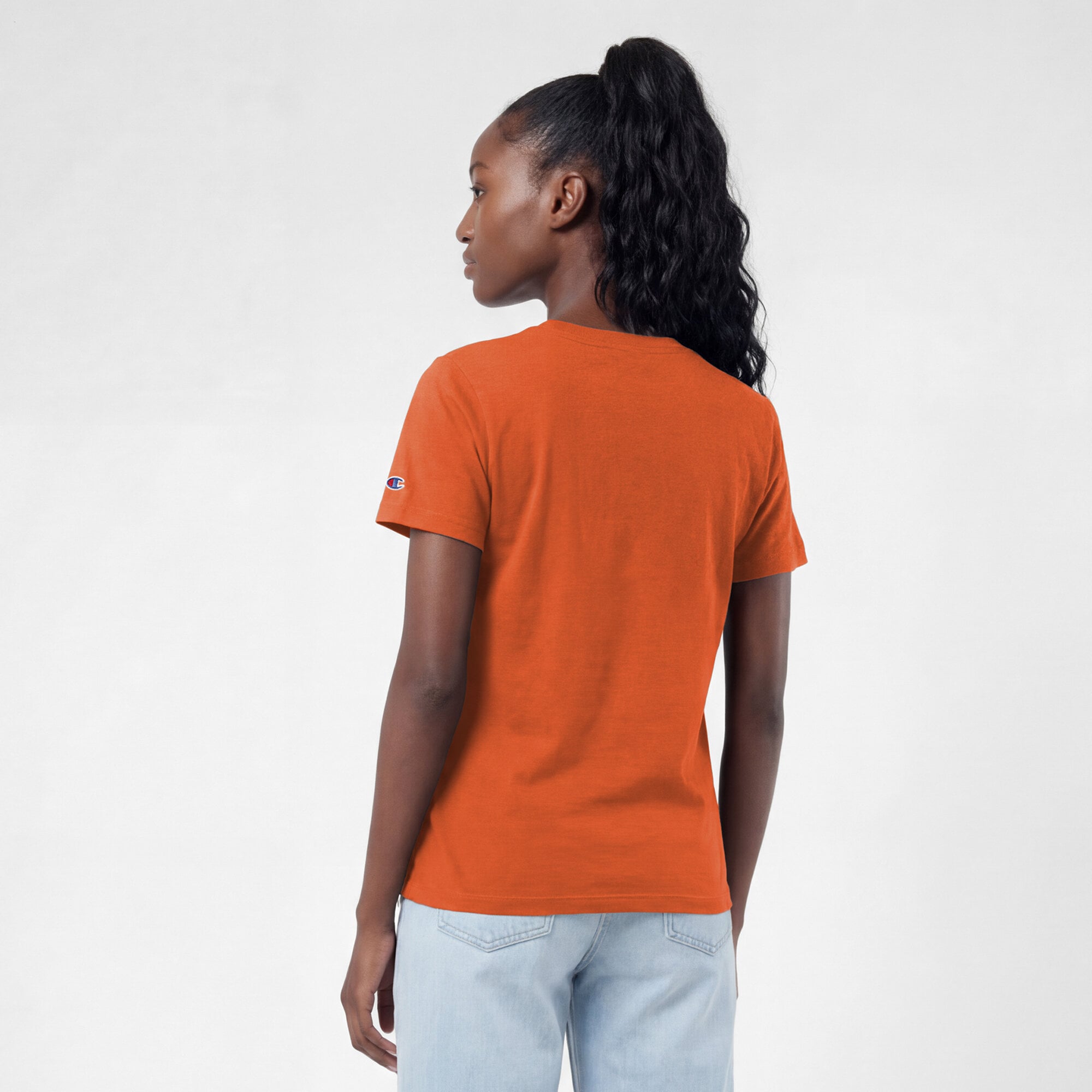 Women's Champion Orange Clemson Tigers Lifestyle T-Shirt