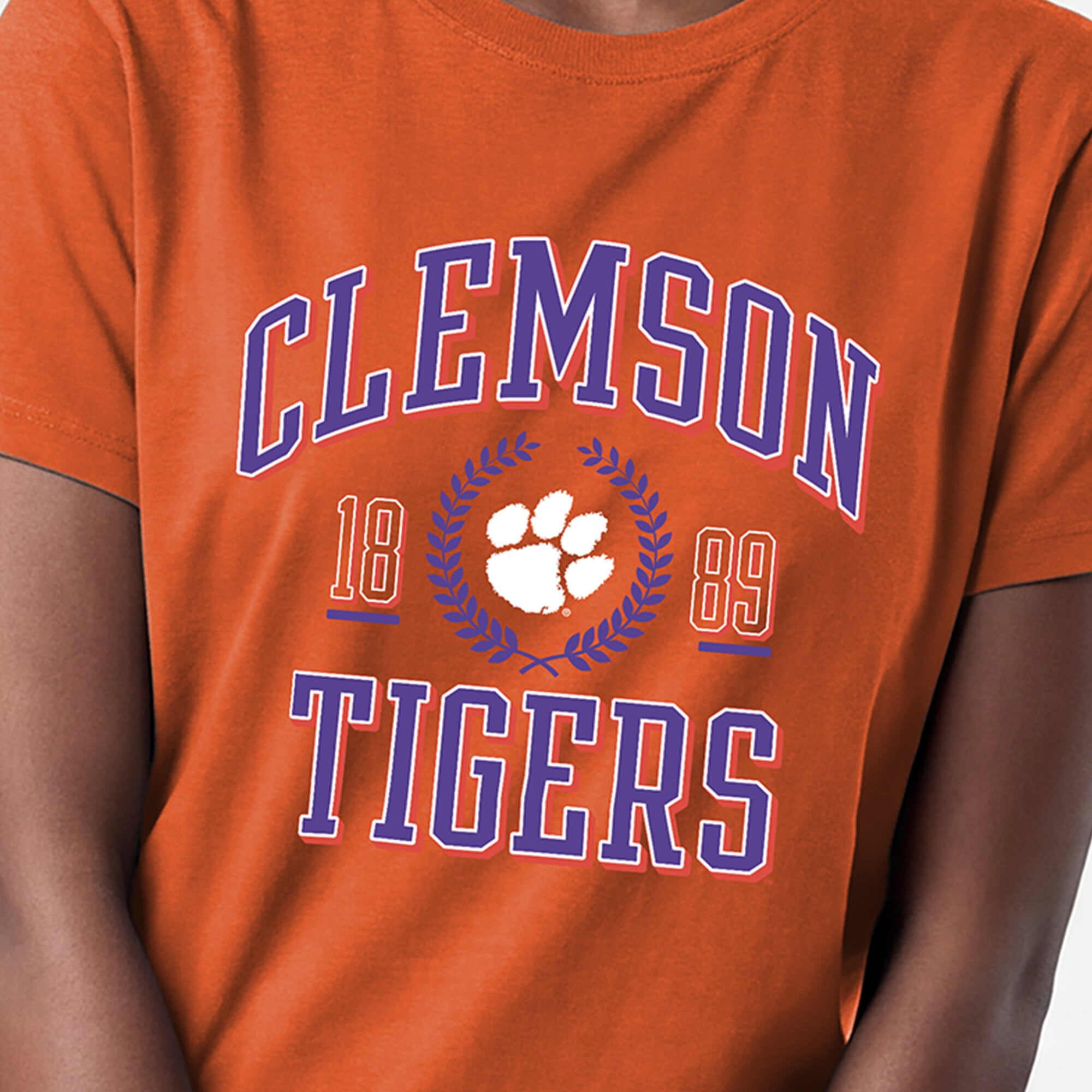 Women's Champion Orange Clemson Tigers Lifestyle T-Shirt