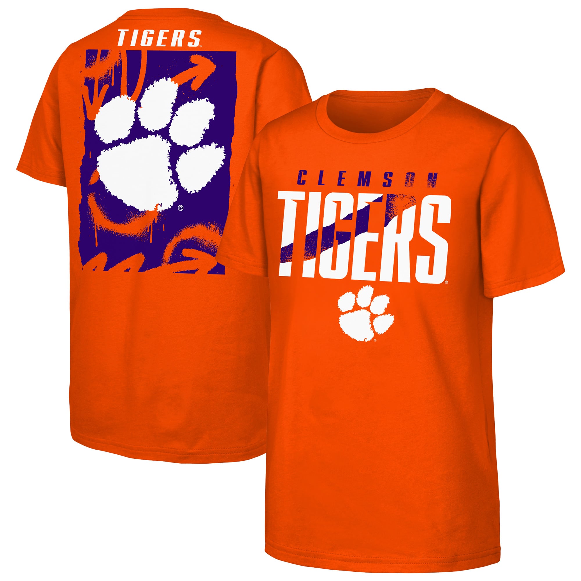 T-shirt Outerstuff orange Clemson Tigers pour jeunes