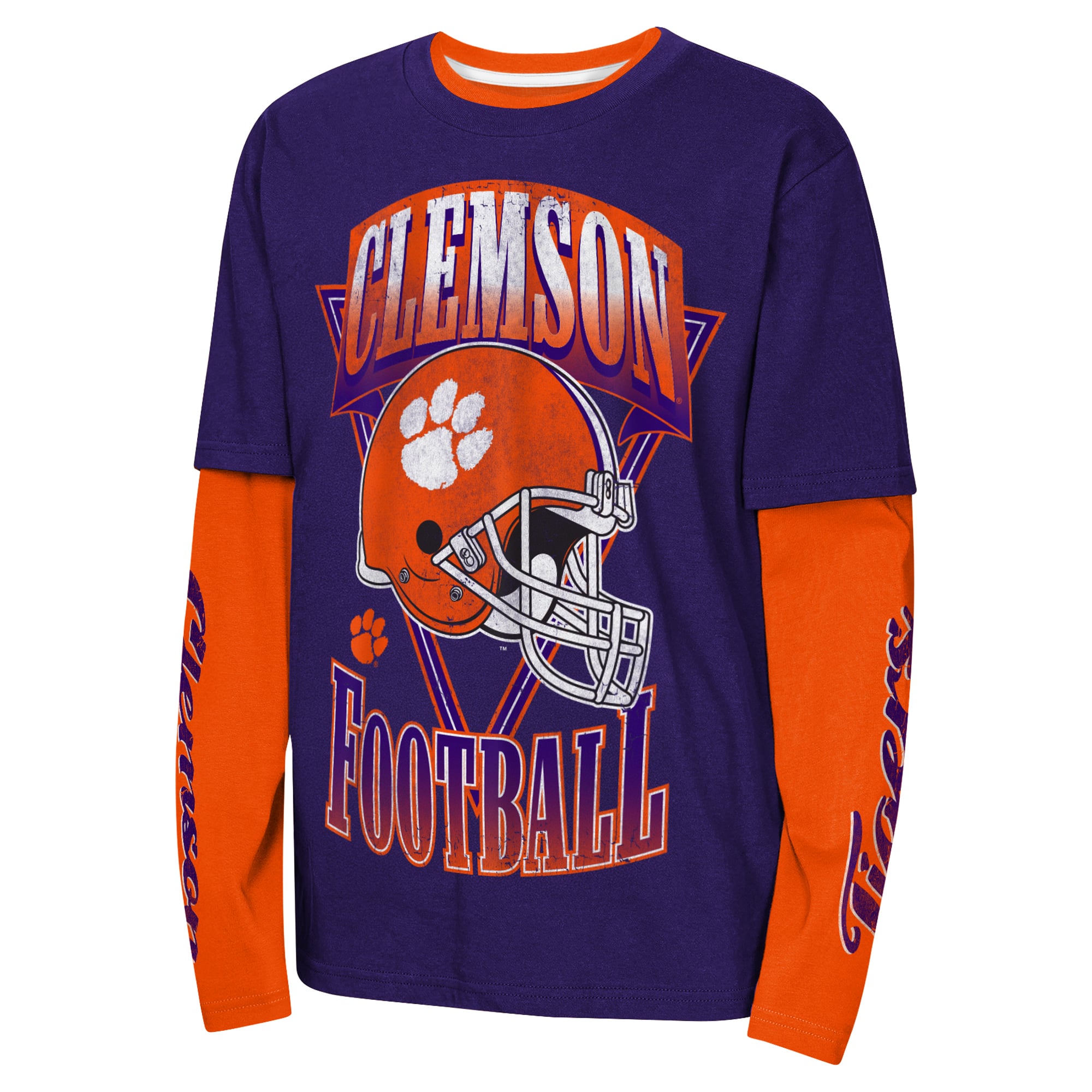 Ensemble de t-shirts et maillots bain pour jeunes Outerstuff violet Clemson Tigers