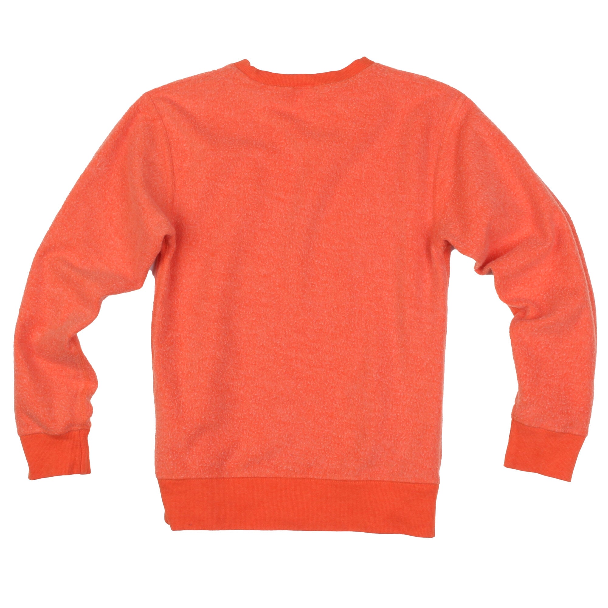 Youth Wes & Willy Orange Clemson Tigers Reversible Sweatshirt