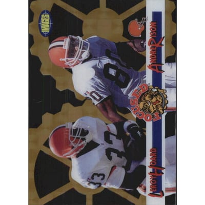 1995 Images Limited Focused Gold #F9 John Elway/Shannon Sharpe