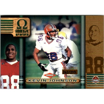 1999 Pacific Omega Copper #60 Kevin Johnson