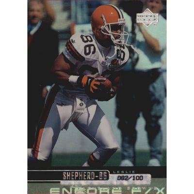1999 Upper Deck Encore F/X #42 Leslie Shepherd