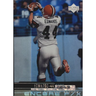 1999 Upper Deck Encore F/X #46 Marc Edwards