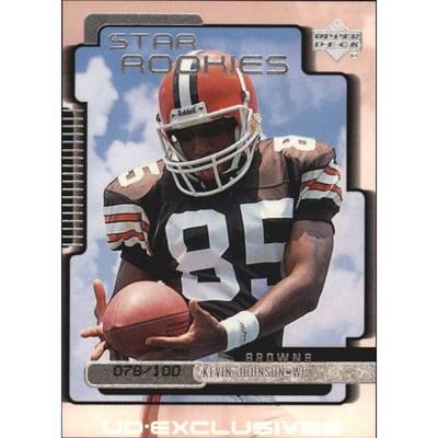 1999 Upper Deck Exclusives 100 #253 Kevin Johnson