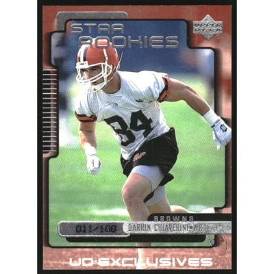1999 Upper Deck Exclusives 100 #270 Darrin Chiaverini