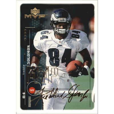 1999 Upper Deck MVP Gold Script #48 Freddie Solomon