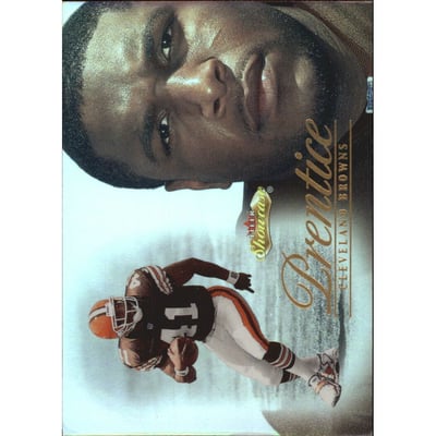 2000 Fleer Showcase Rookie Showcase Firsts #17 Travis Prentice