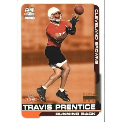 2000 Paramount HoloSilver #60 Travis Prentice