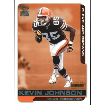 2000 Paramount Platinum Blue #57 Kevin Johnson
