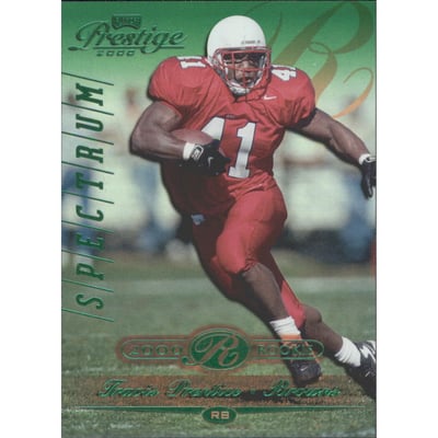 2000 Playoff Prestige Spectrum Green #268 Travis Prentice