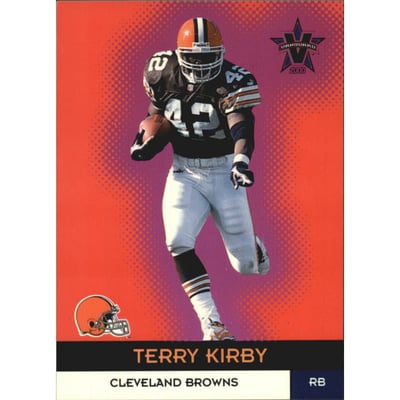 2000 Vanguard Purple #14 Terry Kirby