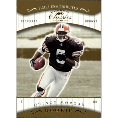 2001 Donruss Classics Timeless Tributes #127 Quincy Morgan