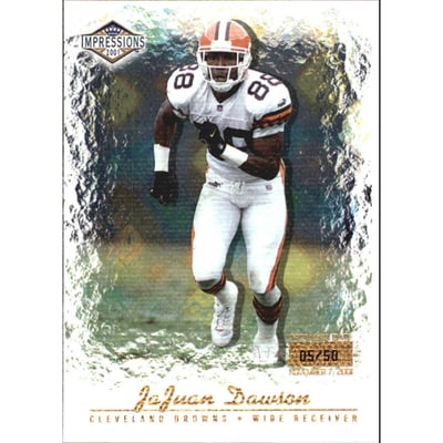 2001 Pacific Impressions Premiere Date #35 JaJuan Dawson