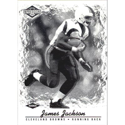 2001 Pacific Impressions Shadow #165 James Jackson