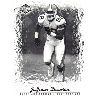 2001 Pacific Impressions Shadow #35 JaJuan Dawson