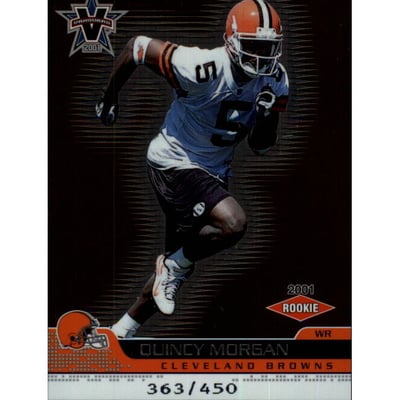 2001 Vanguard #116 Quincy Morgan RC
