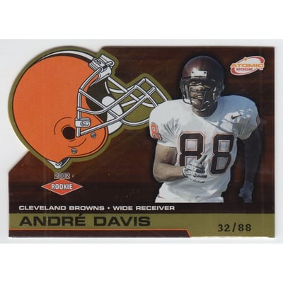 2002 Atomic Gold #108 Andre Davis/88