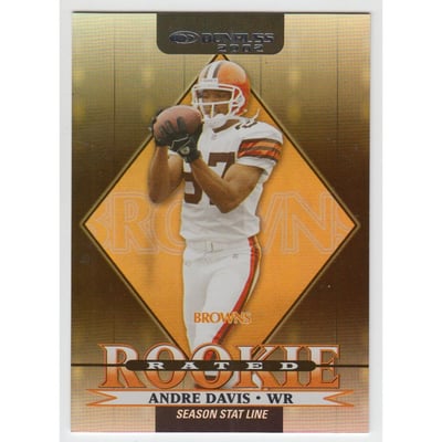 2002 Donruss Stat Line Season #249 Andre Davis/58