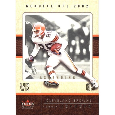 2002 Fleer Genuine Reflection Ascending #56 Kevin Johnson/56