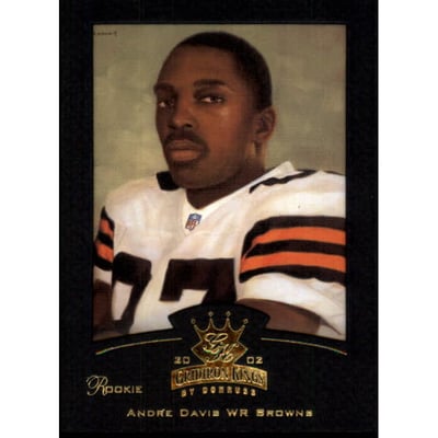 2002 Gridiron Kings Gold #126 Andre Davis
