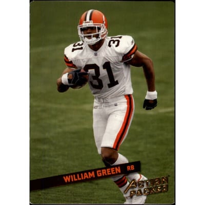 2002 Leaf Rookies and Stars Action Packed Gold #10 William Green