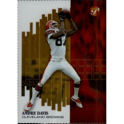 2002 Topps Pristine Gold Refractors #100 Andre Davis U