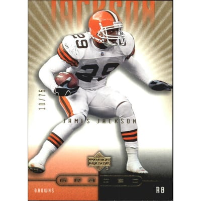 2002 UD Graded Gold #21 James Jackson