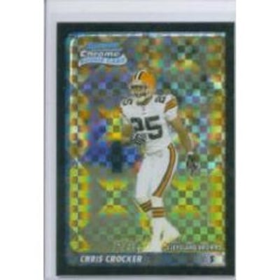 2003 Bowman Chrome Xfractors #138 Chris Crocker