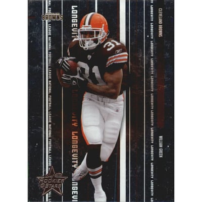 2003 Leaf Rookies and Stars Longevity #20 William Green