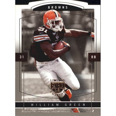2003 SkyBox LE Artist Proofs #3 William Green