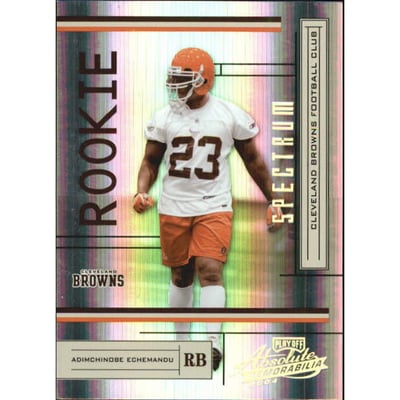 2004 Absolute Memorabilia Spectrum #167 Adimchinobe Echemandu