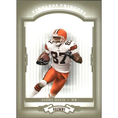 2004 Donruss Classics Timeless Tributes Green #22 Andre Davis