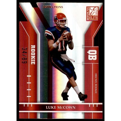 2004 Donruss Elite Aspirations #165 Luke McCown/89