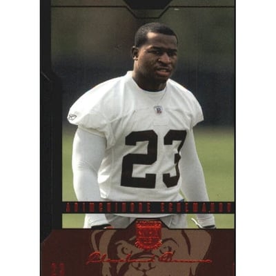 2004 SkyBox LE Black Border Red #135 Adimchinobe Echemandu