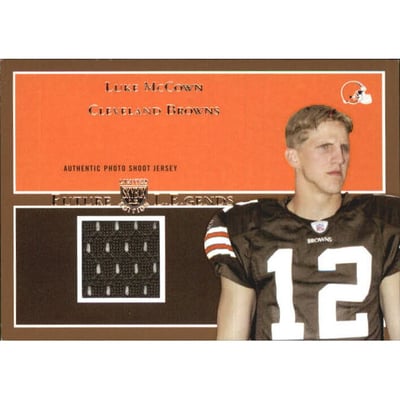 2004 SkyBox LE Future Legends Jerseys Copper #FLLM Luke McCown
