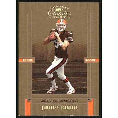 2005 Donruss Classics Timeless Tributes Bronze #221 Charlie Frye