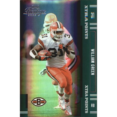 2005 Playoff Prestige Xtra Points Green #30 William Green