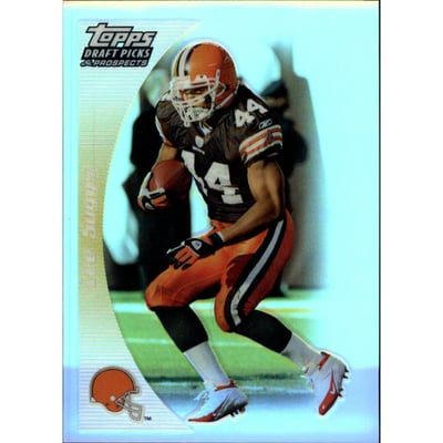 2005 Topps Draft Picks and Prospects Chrome Gold Refractors #67 Lee Suggs