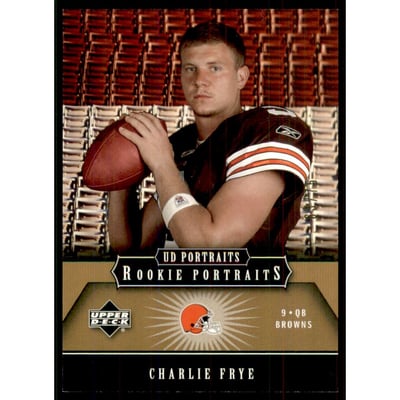 2005 UD Portraits Gold #103 Charlie Frye