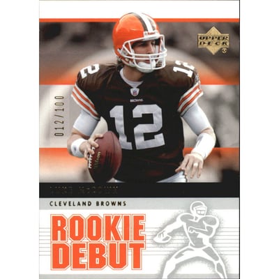2005 Upper Deck Rookie Debut Gold 100 #23 Luke McCown