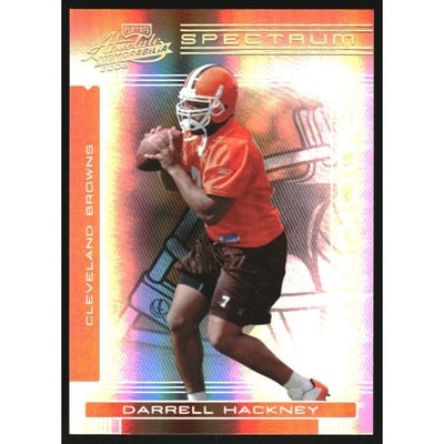2006 Absolute Memorabilia Spectrum Gold #155 Darrell Hackney
