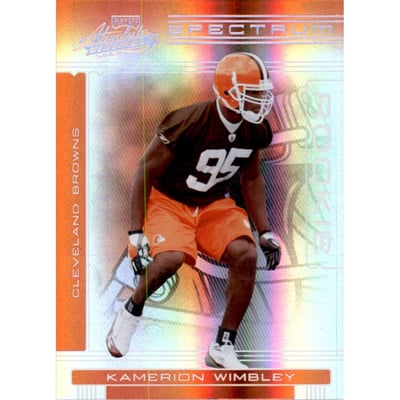 2006 Absolute Memorabilia Spectrum Silver #176 Kamerion Wimbley
