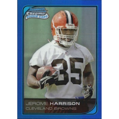 2006 Bowman Chrome Blue Refractors #57 Jerome Harrison
