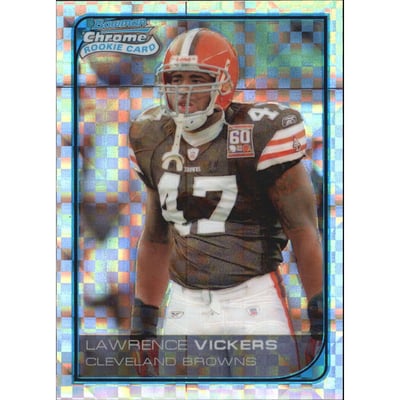 2006 Bowman Chrome Xfractors #4 Lawrence Vickers
